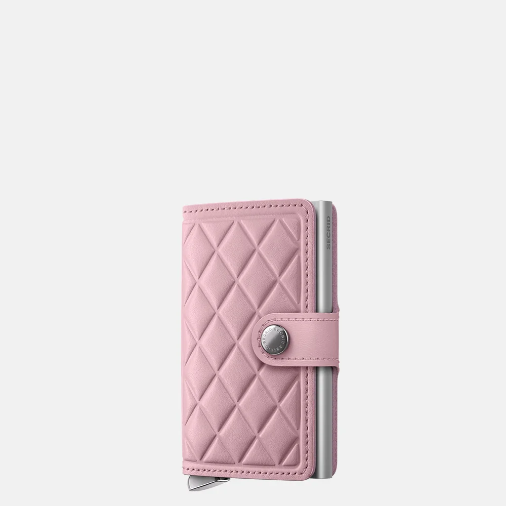 Secrid Premium Miniwallet Emboss Diamond pasjeshouder rose